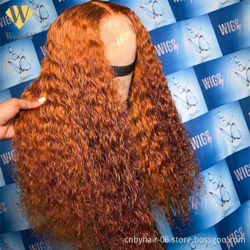 Cheap Human Hair Wigs Curly Natural Lace,Transparent Loose Deep Wave Lace Frontal Wigs,Curly Cuticle Aligned Lace Front Wig